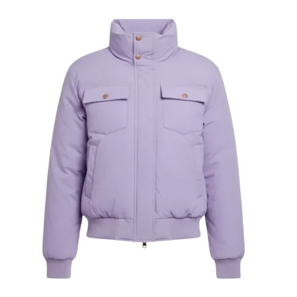 Stranger Things S05 Priah Ferguson Purple Jacket
