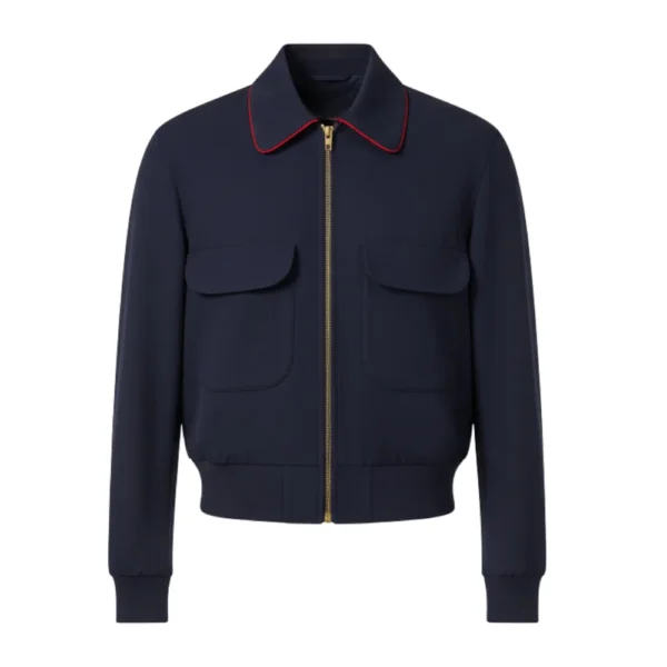 Marty Supreme Timothee Chalamet Blue Jacket