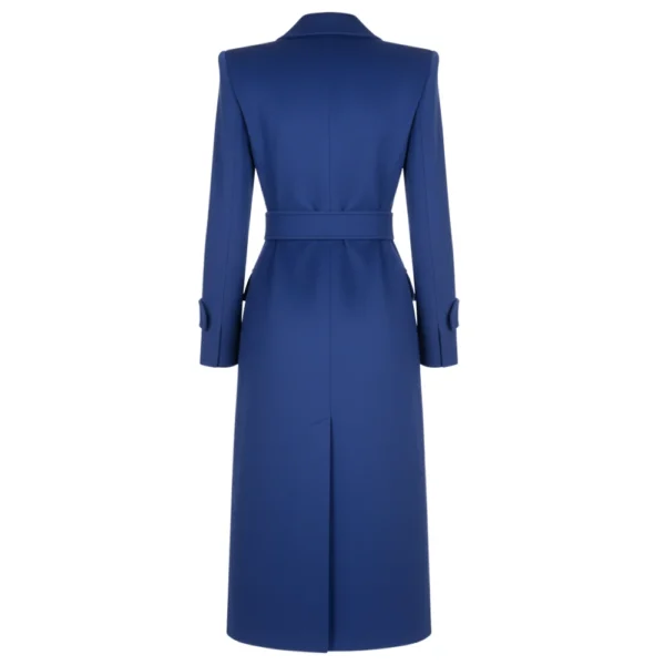 Kate Middleton Royal Blue Wool Coat