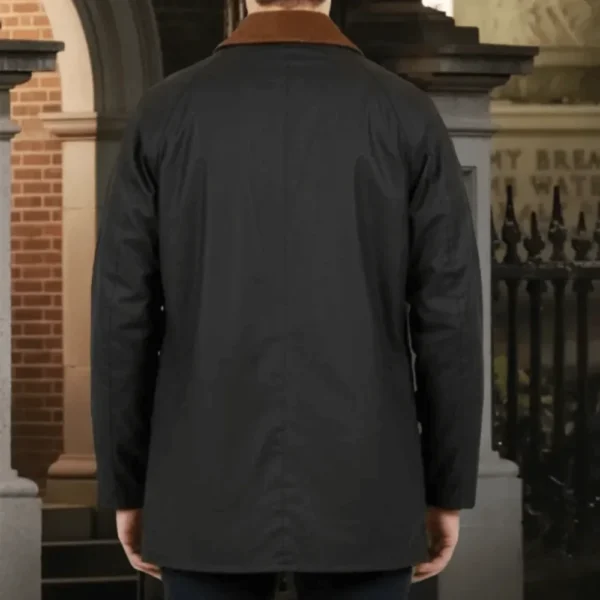 The Drama Robert Pattinson Black Cotton Jacket