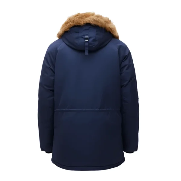 Michael Cera Blue Winter Coat