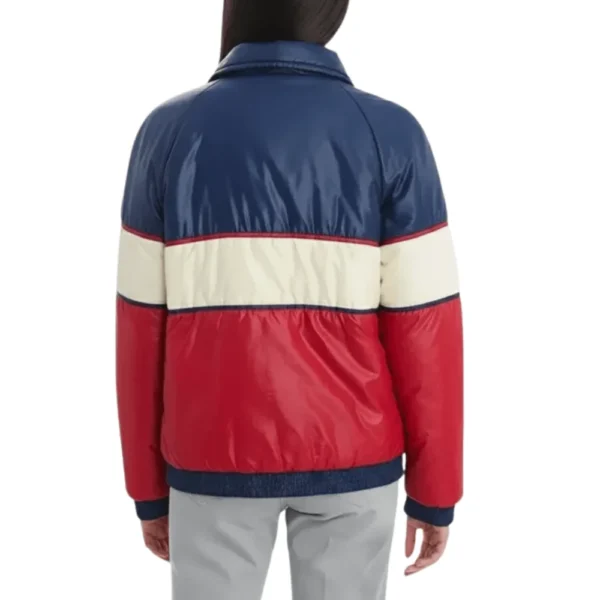 Vintage 70s Color Block Puffer Jacket