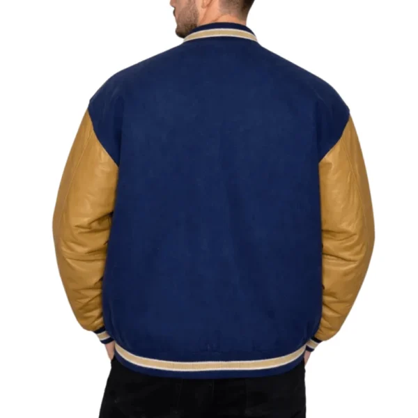 Notre Dame Blue Varsity Jacket