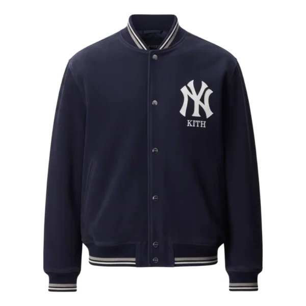 Kith for the New York Yankees Suede Porter Bomber Jacket