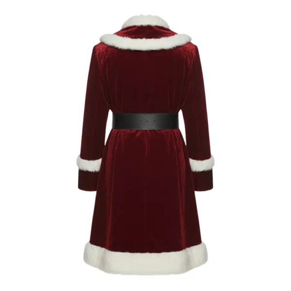 Dashing Through the Snow Lil Rel Howery Red Santa Claus Coat