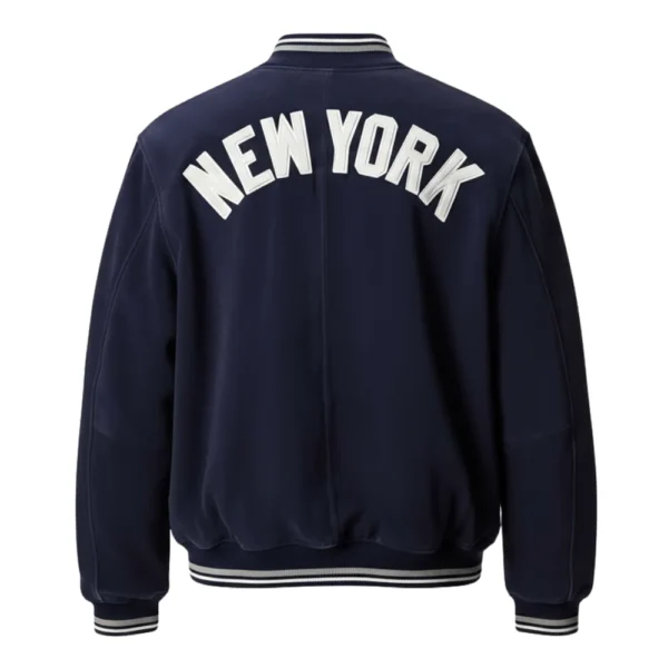 Kith for the New York Yankees Suede Porter Bomber Jacket