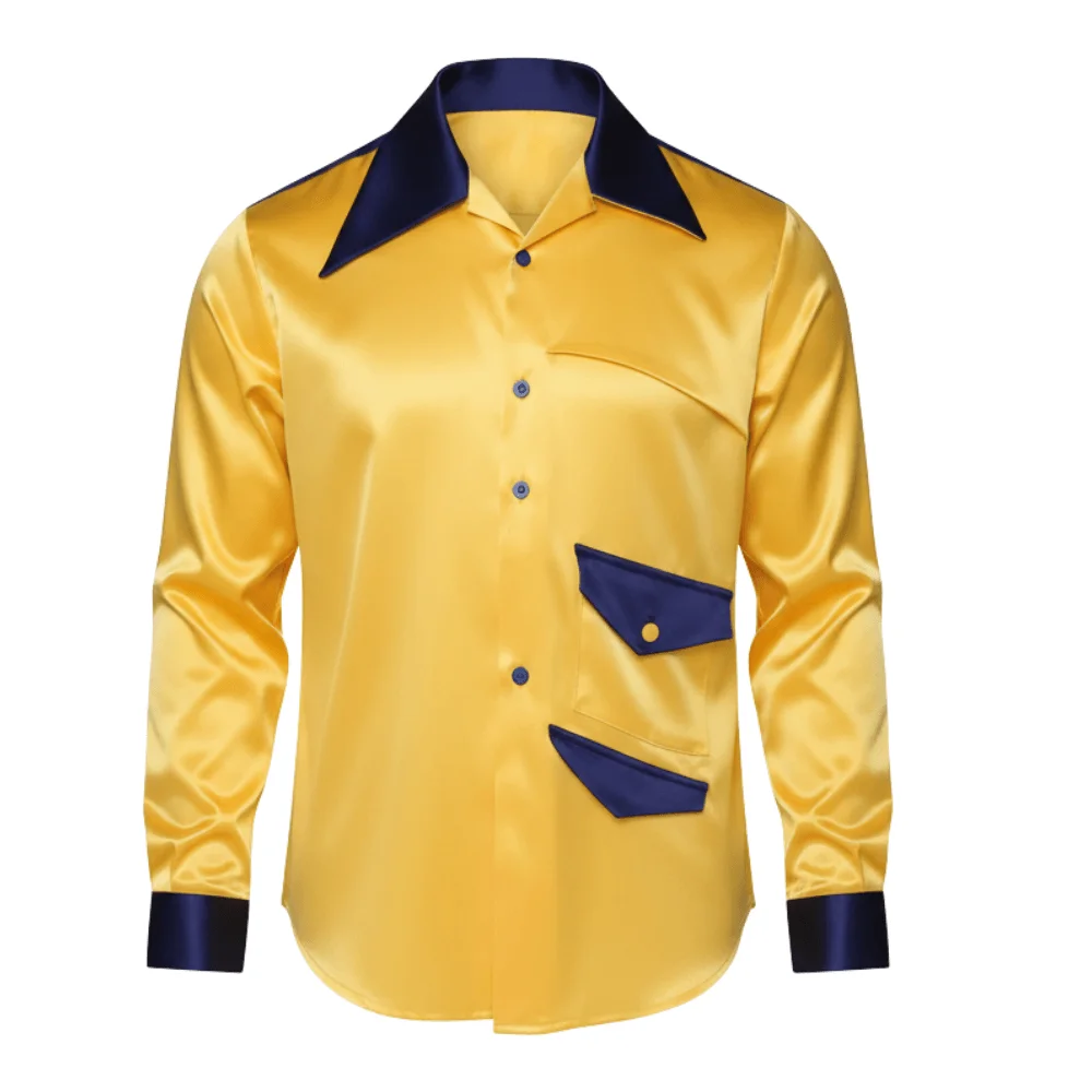 The Tonight Show Anthony Mackie Yellow Shirt